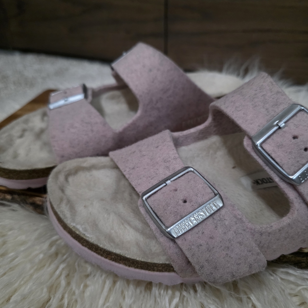 Birkenstock Arizona Rivet Felted Sandal - Picture 2 of 5